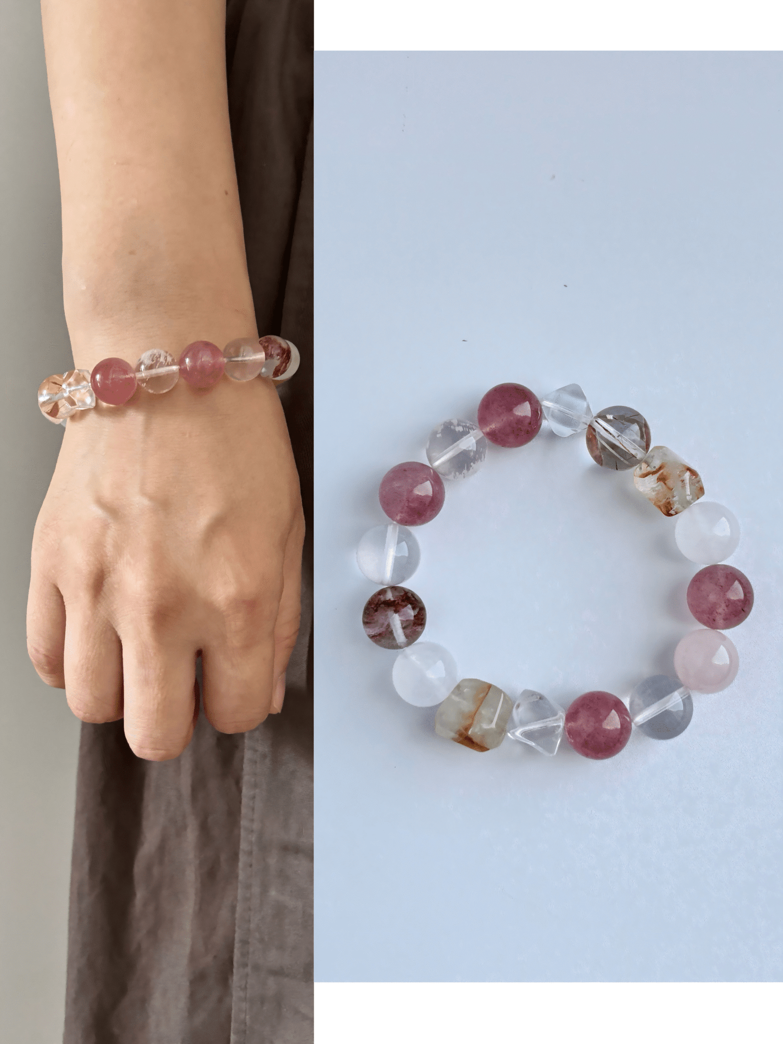 "Flame of Love" Multi-Gem Bracelet